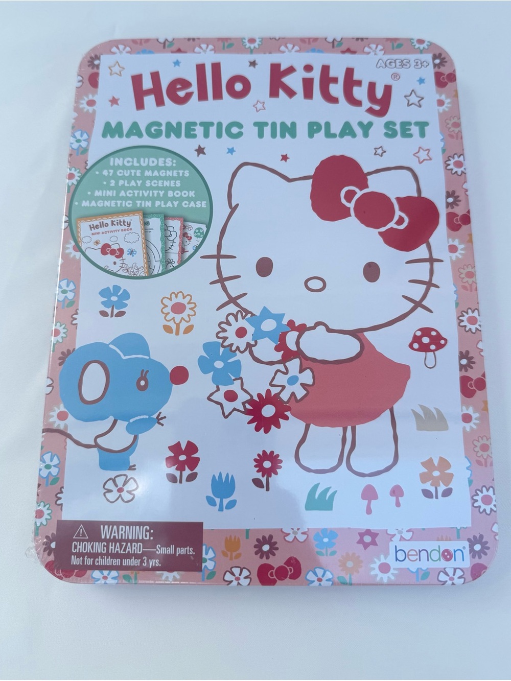 💖✨ NWT Hello Kitty Magnetic Tin Play Scene Kit – Travel Imaginative Play Set! ✨💖 - Picture 9 of 9